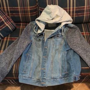 Aeropostale Denim Jacket(with hood)
